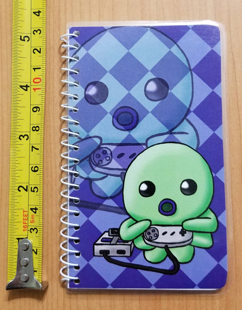 octopus I love video game notepad by Cehem on DeviantArt