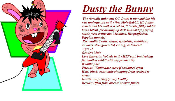 Dusty the Bunny Profile