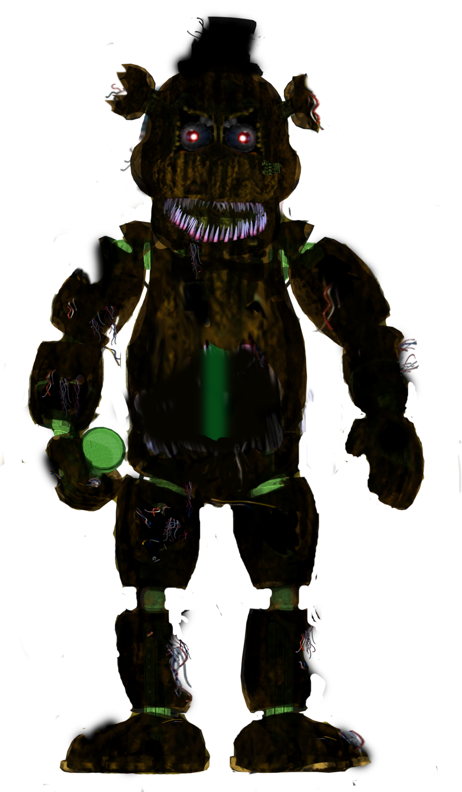 Nightmare Phamtom Freddy in FNaF 3! by RealZBonnieXD on DeviantArt