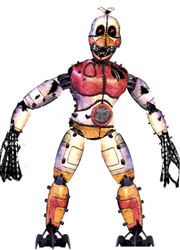 Withered funtime Chica