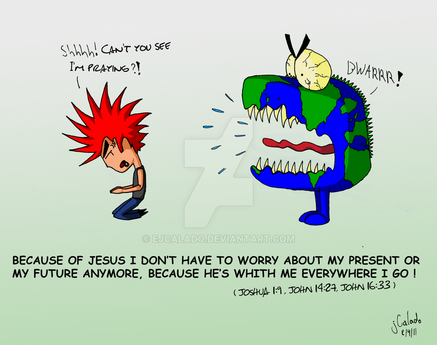 Cartoon - Don't You Be Afraid by eJcalado on DeviantArt