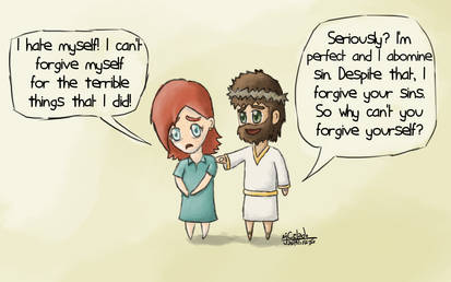 Cartoon 11 - Forgiving Ourselves