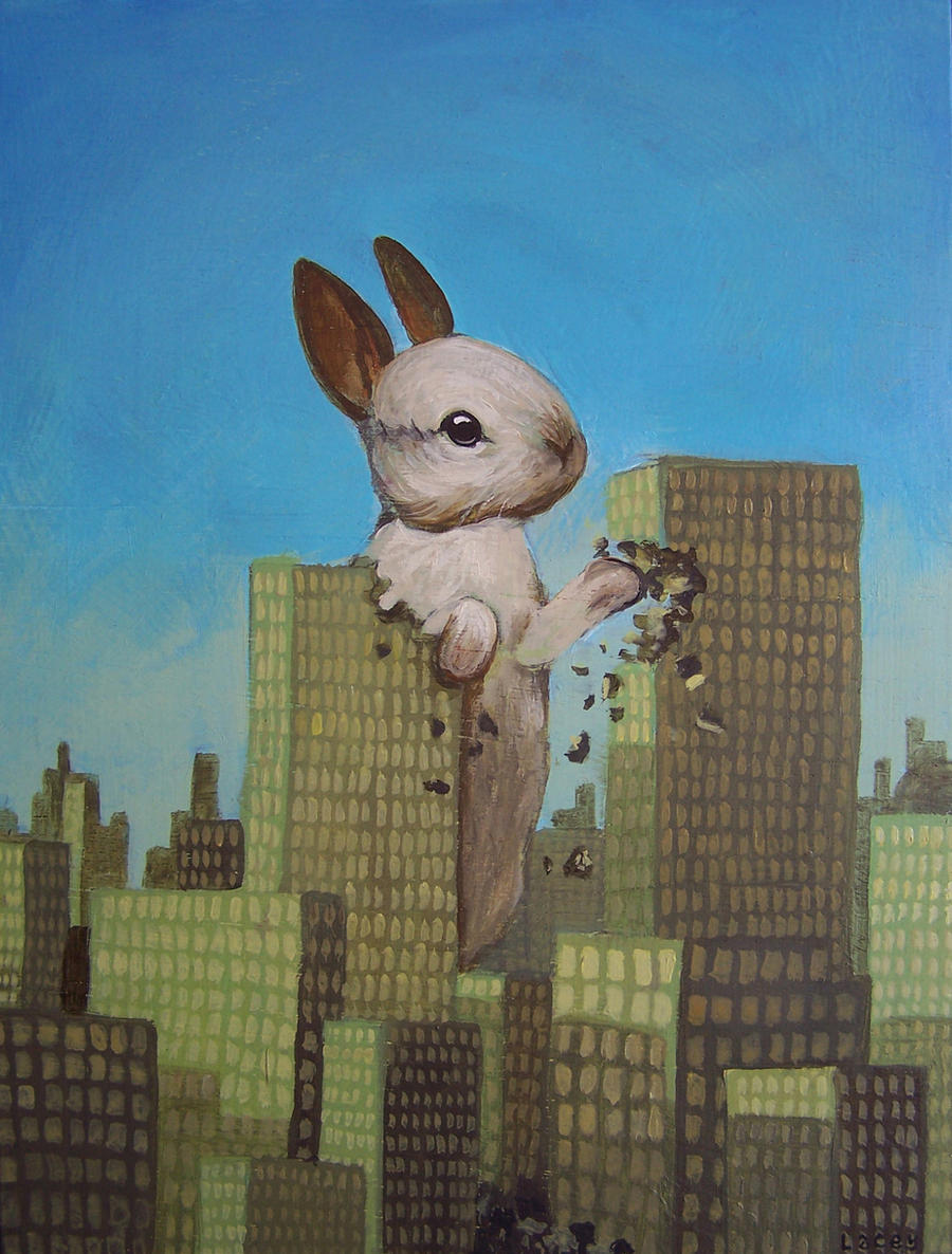 When Bunnies Attack by evilrobot42 on DeviantArt