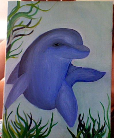 dolphin-Painting