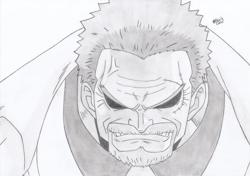 Monkey D Garp (One Piece) by BlackStarLGArt on DeviantArt