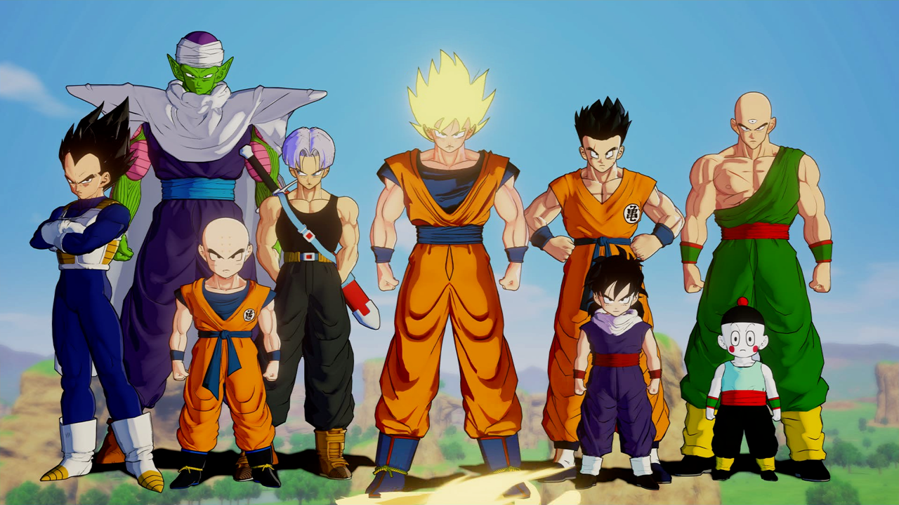 Dragon Ball Z Kakarot The Z Fighters By Quikdrw84 On Deviantart