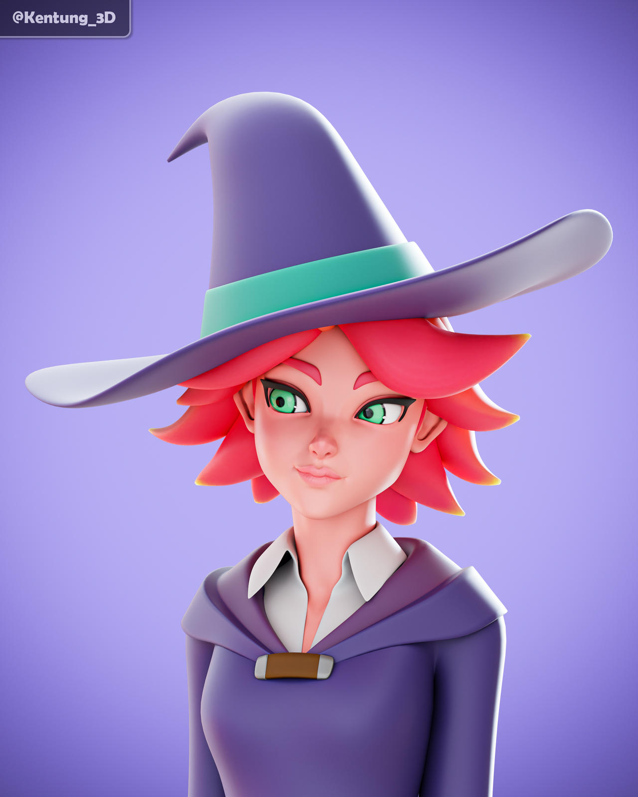 Amanda O'Neill Little Witch Academia by Kentung3D on DeviantArt