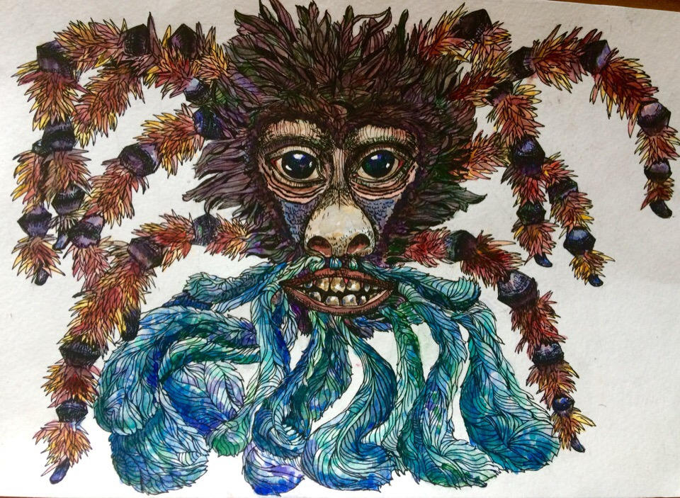Spider Monkey Deviantart Spider Monkey by LE0F0X on DeviantArt