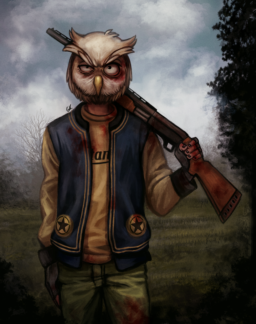 Mr. Owl by Gatokumn on DeviantArt