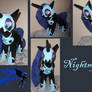 My Little Pony Custom Nightmare Moon Plush