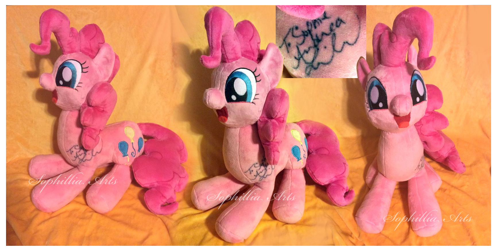 Autographed  Floppy Pinkie Pie