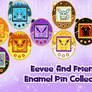 Eevee And Friends Enamel Pin Set