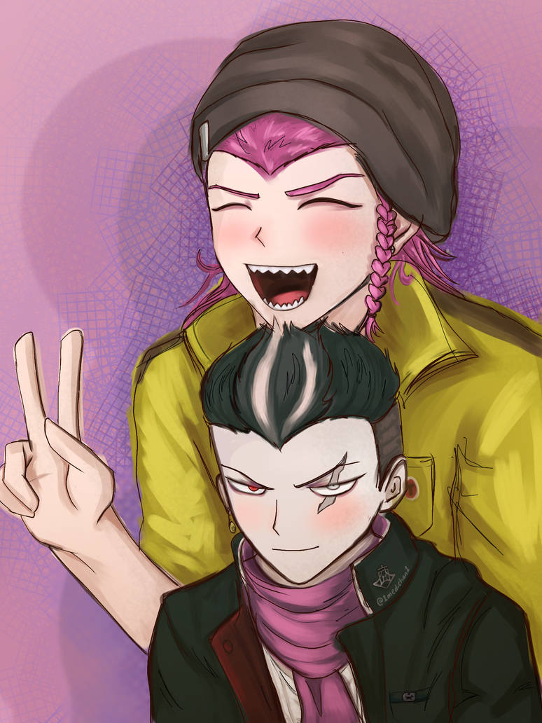 Gundham and Kazuichi by medichan on DeviantArt