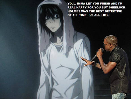 Kanye West and L