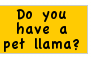 10000 Pet Llamas
