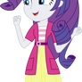 Equestria Girls Rarity (Sweetie Belle's clothes)