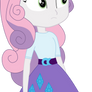Equestria Girls Sweetie Belle (Rarity's clothes)