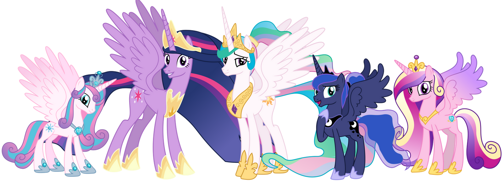 Mlp Former Rulers Commission - Leaders of the Future by SketchMCreations on DeviantArt