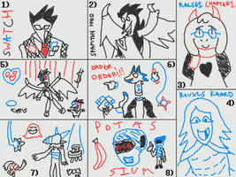 Rough Sketch - 3DS Memo Sketches 1