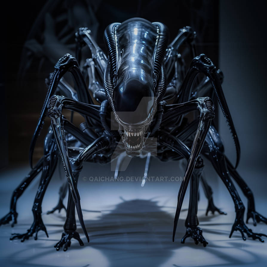 Spider Alien Rv Alien Xenomorph Spider #4 by qAIchang on DeviantArt
