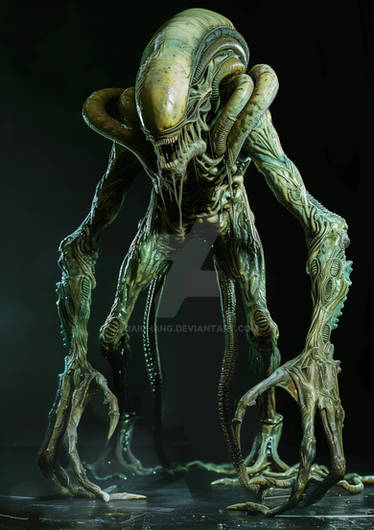 Alien Xenomorph Deep One Hybrid