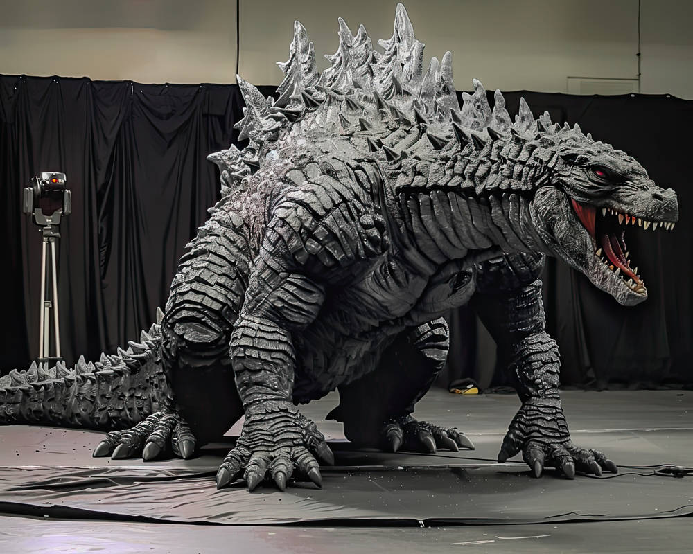 Godzilla Rig Model Godzilla Scale Stop Motion Model #1 by qAIchang on DeviantArt
