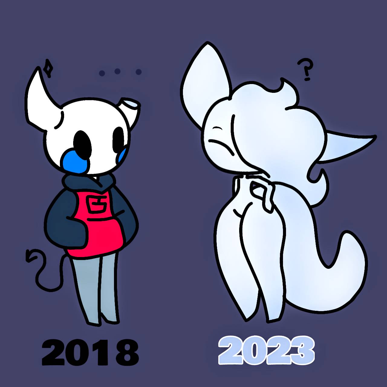 Changes Deviantart persona. changes over the years. by Laggetti on DeviantArt