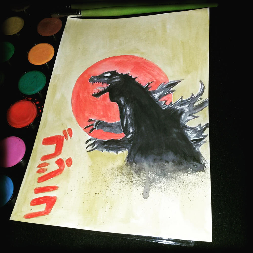 Procreate Godzilla godzilla by the-gr8-art on DeviantArt