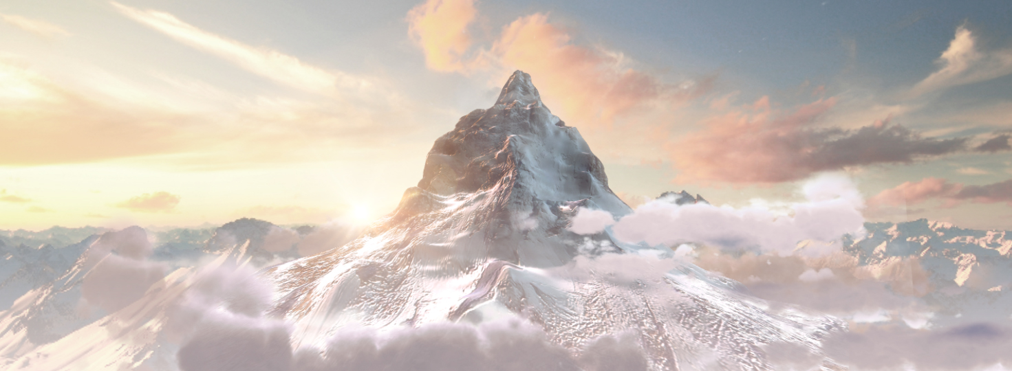 3D Mountain Landscape