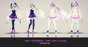 MMD Vocabeat Miku (Updated again to 1.1)