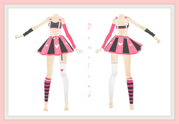 [MMD] Outfit 1# DOWNLOAD up!