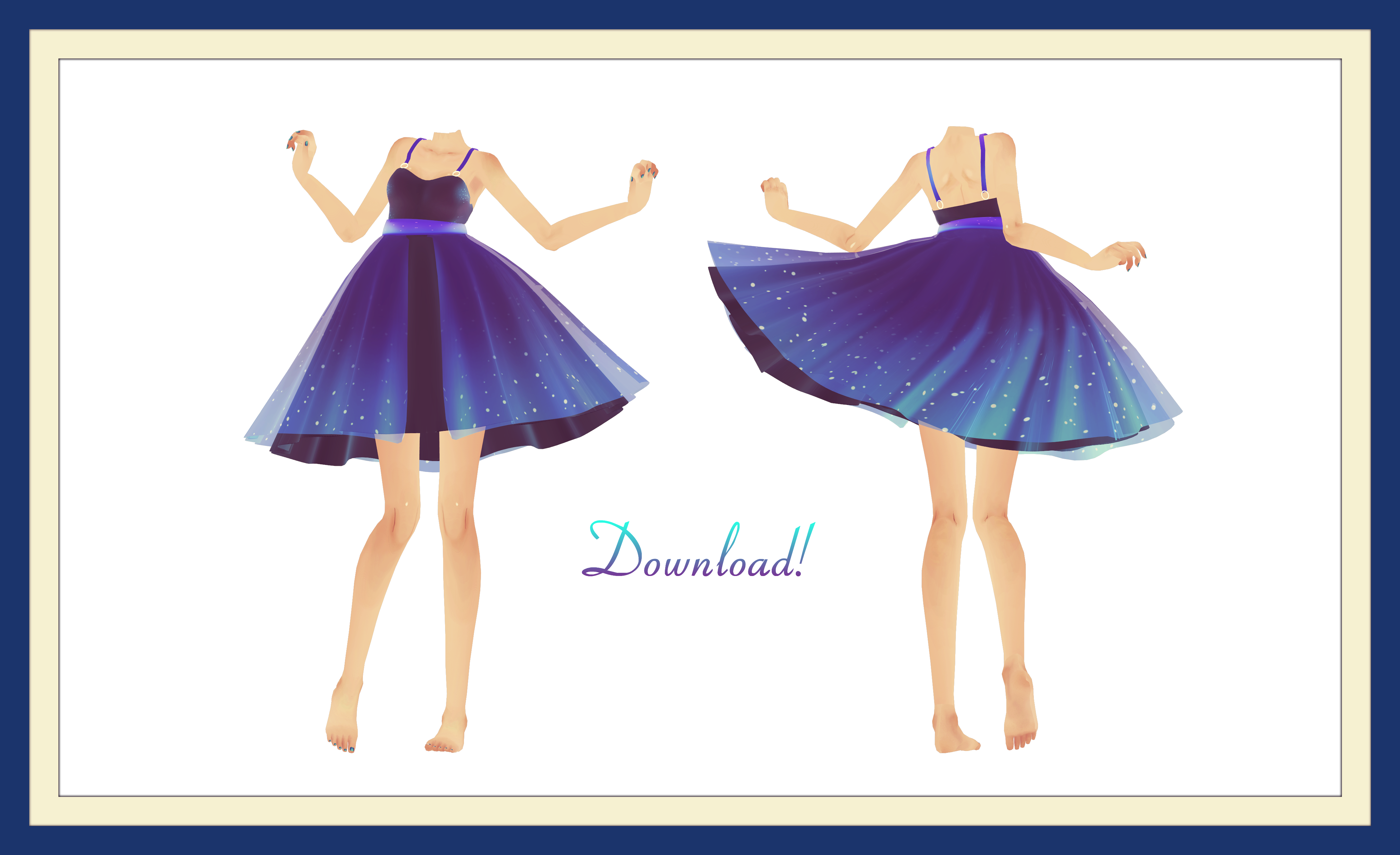 [MMD] Magical Luna Dress Download! (+updated)