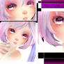 [MMD] TDA Elegant Face Texture Download