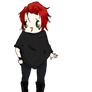 Chibi Gerard Way in poncho.