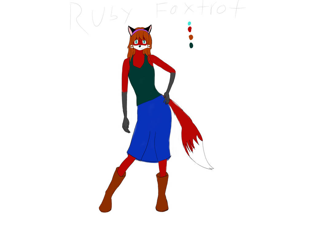 Ruby redesign by dragohawk456 on DeviantArt