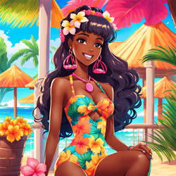 Hawaiian holiday Barbie