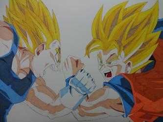 Dragonball-goku-vegeta-2