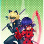 The Miraculous LadyBug and Cat Noir