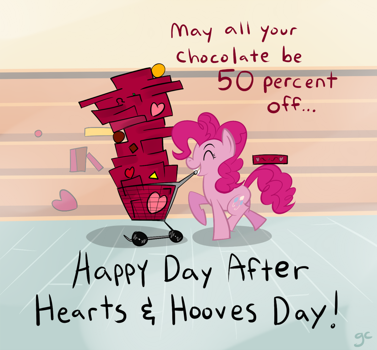 Happy Day After Hearts and Hooves Day!