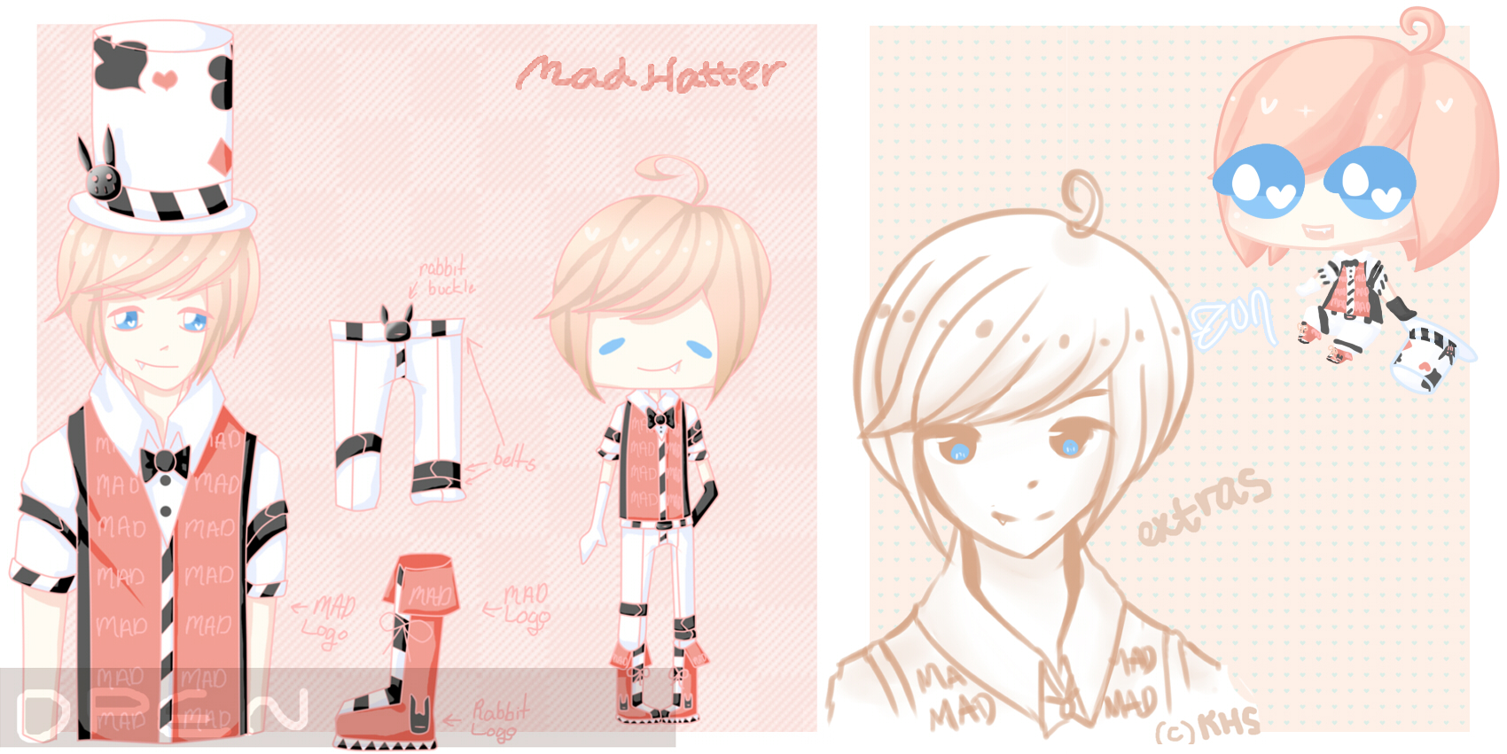 Collab || Mad Hatter Auction [CLOSED] + EXTRAS