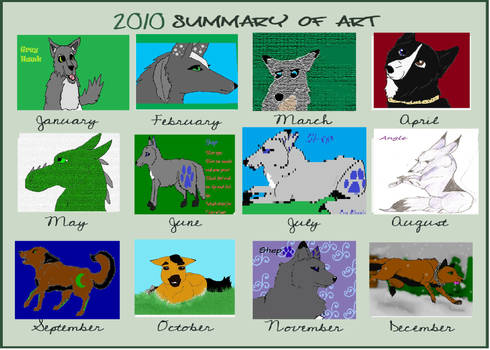 2011 overview of my art