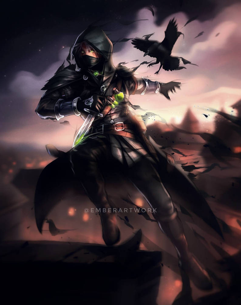 Raven rogue by EmberArtworks on DeviantArt