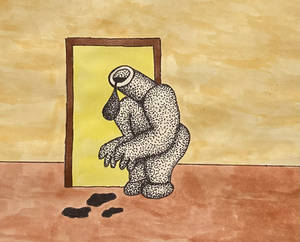 Ink Spilled at the Door to Eternity