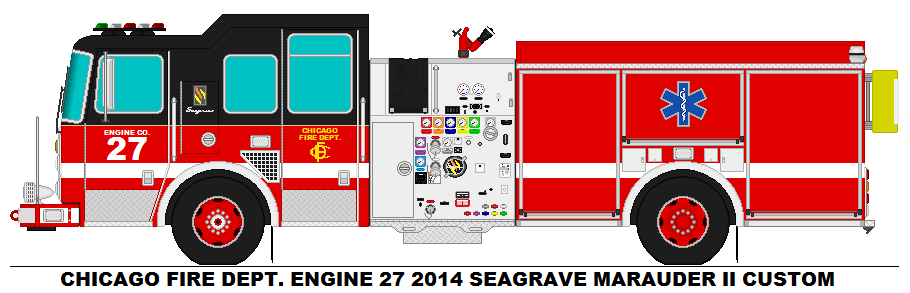 Chicago Fire Dept. Engine 27 by MisterPSYCHOPATH3001 on DeviantArt