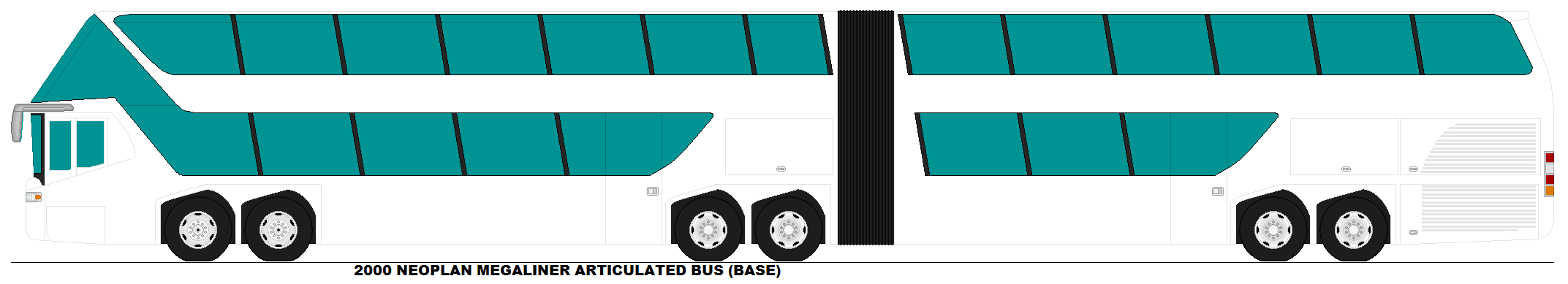 Neoplan Megaliner Articulated bus base by MisterPSYCHOPATH3001 on ...