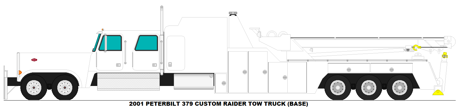 Peterbilt 379 Raider Tow Truck base