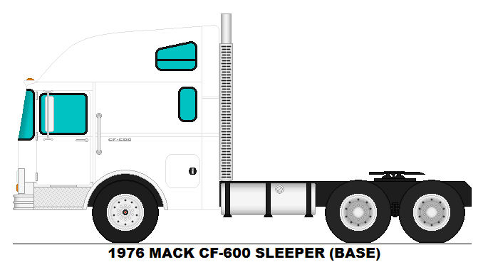 Mack CF-600 Sleeper base by MisterPSYCHOPATH3001 on DeviantArt