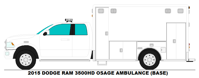 dramatisk Perseus syg Dodge Ram 3500HD Osage Ambulance base by MisterPSYCHOPATH3001 on DeviantArt