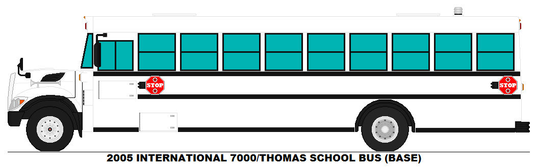 International 7000 Thomas school bus base by MisterPSYCHOPATH3001 on ...