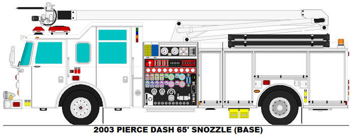 Pierce Dash 65' Snozzle base